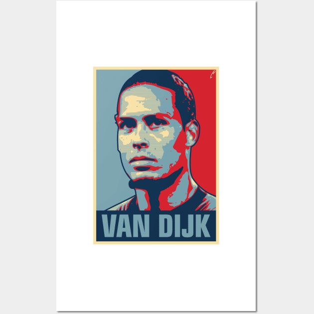 van Dijk Wall Art by DAFTFISH